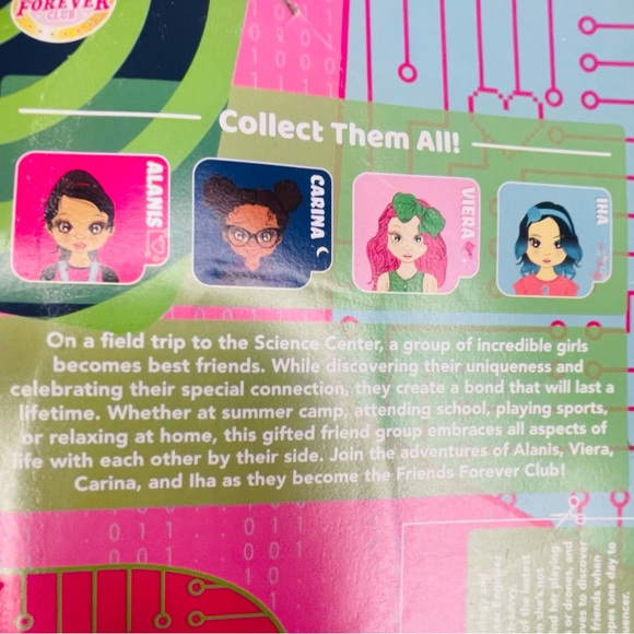 Greenbriar International Friends Forever Club MOC Alanis Doll 5" play doll - Picture 7 of 9